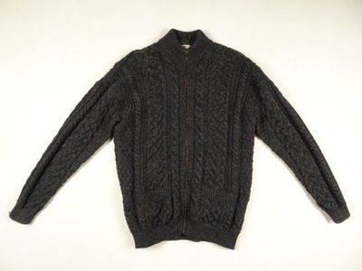 Carraig Donn Sweter Rozpinany Pure New Wool L