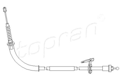 CÂBLE FREINS MANUEL MINI (R56) (R57) (R58) (R59 