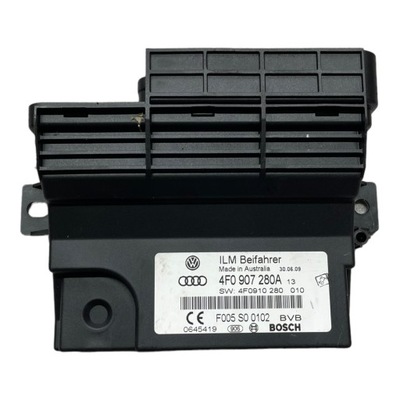 Audi a6 c6 модуль блок управления мощности 4f0907280a фото №1