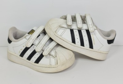 ADIDAS SUPERSTAR buty dziecięce na rzepy r.20