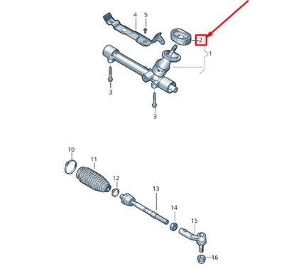 Seat arona kj кермо багажник ущільнювач кільце 2q0423187a фото №1
