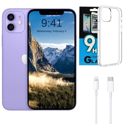 Smartfon iPhone 12 64 GB Purple | KLASA PREMIUM | GRATISY