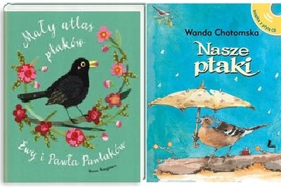 Mały atlas ptaków + Nasze ptaki Książka z płytą CD