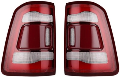 Dodge ram 1500 2019-23 лампа задняя правая +левая led комплект с красный pod bsm фото №1