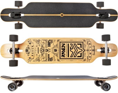 Deskorolka Longboard RAVEN Solid ABEC9