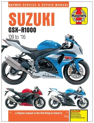 SUZUKI GSX-R1000 (2009-2016) MANUAL REPARACIÓN HAYNES 24H  