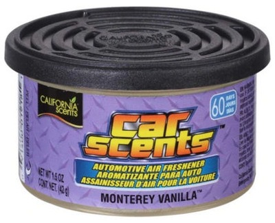 CALIFORNIA CAR SCENTS - Monterey Vanilla puszka