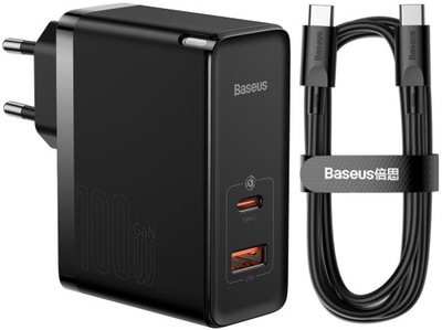 Baseus GaN5 Pro szybka ładowarka USB-C +USB 100W