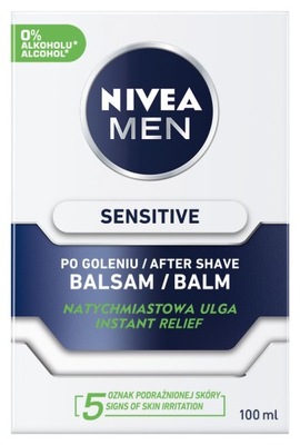 NIVEA MEN SENSITIVE Balzam po holení pre citlivú pokožku pre mužov 100ml