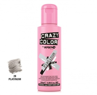 Crazy Color Platinum Farba półtrwała 100 ml