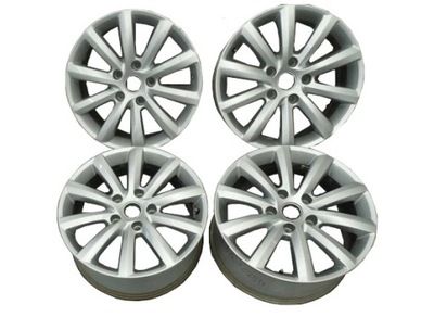 7P6601025B JUEGO ORIGINALES ALUFELG 8,0JX18H2 ET53 5X130 VW TOUAREG 7P  