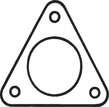 Прокладка труби випускної 256-120 bosal фото №1