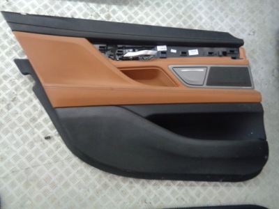 Bmw 7 g11 g12 2018 обивка дверь левая задняя задняя фото №1