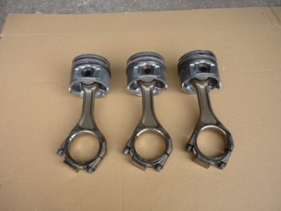 Поршень + шатун opel 3.0 cdti 177km y30dt справні фото №1