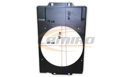 Stralis 02- корпус вентилятора радіатора фото №1