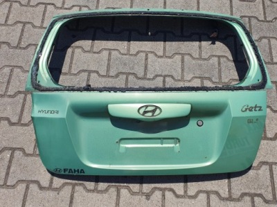 Кришка багажника задня задня hyundai getz фото №1