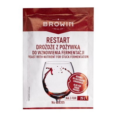 Drożdże z pożywką do wnowienia fermentacji 22 g