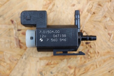 Клапан вакуумa bmw 7560946 фото №1