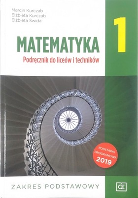 MATEMATYKA 1 PODRĘCZNIK ZP KURCZAB OE PAZDRO