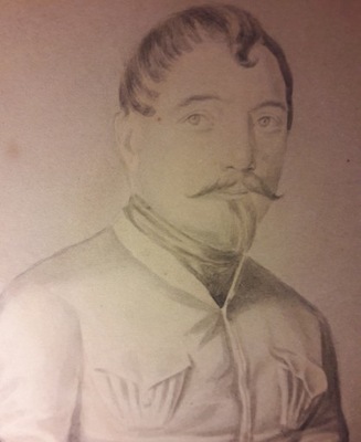 Autor nieznany, Miniatura portretowa – Napoleon III