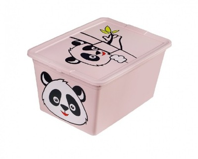 Pojemnik na zabawki X BOX KIDS 15L miś panda