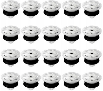 20x клипса обивка peugeot 208 301 308 3008 5008 фото №1