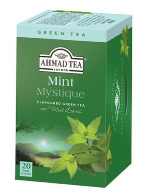 Herbata Ahmad Green Mint Mystique 20x2g - z miętą