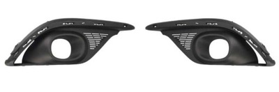 Решітка радіатора w бампері ліва+ права renault scenic, 2016- фото №1