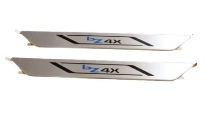 Накладки na порог алюминий toyota bz4x фото №1