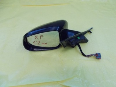 Jaguar xf lift зеркало левая 12 pin idealne фото №1