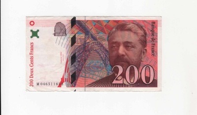 FRANCJA 200 FRANKÓW 1996