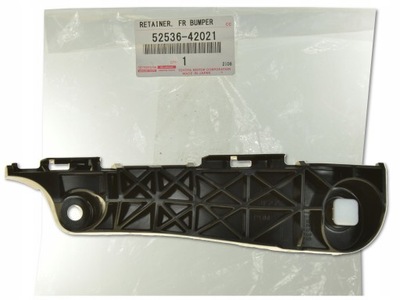 Toyota rav4 iii 06- напрямна кронштейн бампера лівий фото №1