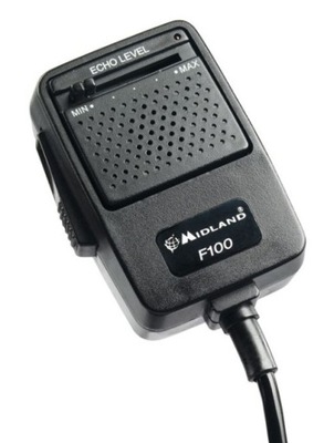 MIDLAND F100 mikrofon do CB radia echo wzmocnienie