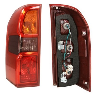 Лампа задняя левая nissan patrol y61 g61 04- фото №1