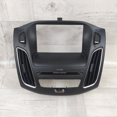 Защита корпус рамка радио синхронизация решётка средняя ford focus mk3 iii фото №1