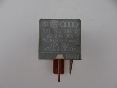 Реле vw 191906383c vw фото №1