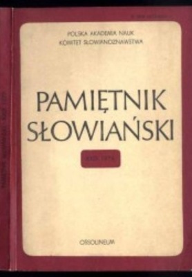 Pamiętnik słowiański Tom XXIX