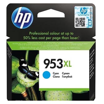 HP oryginalny ink / tusz F6U16AE, HP 953XL, cyan, 1600s, 20ml, high capacit