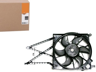 Nrf 47582 вентилятор, охолодження двигуна фото №1