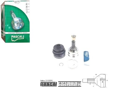 PASCAL PASCAL G11038PC КОМПЛЕКТ ШАРНИРА, ВАЛ КАРДАННЫЙ