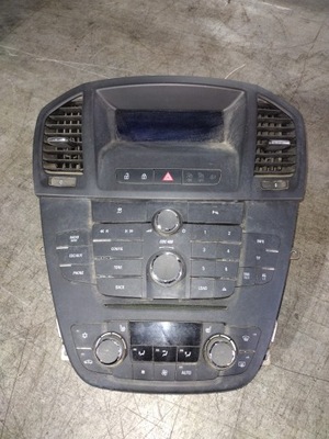 Рамка радио панель кондиционера opel insignia a фото №1