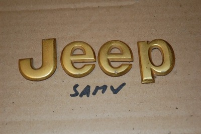 EMBLEMA INSIGNIA JEEP - GRAND CHEROKEE XJ ZJ WJ  