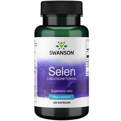 SWANSON Selen SeLECT 100mcg 200kaps