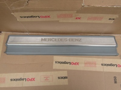 1 mercedes w140 молдинг поріг накладка поріг перед фото №1