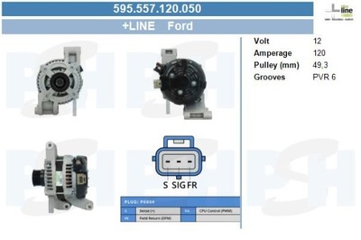 BV PSH 595.557.120.050 ALTERNADOR  