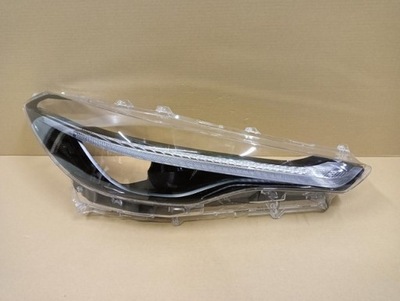 Стекло фары правый стекло правое лампы toyota corolla cross 22- фото №1