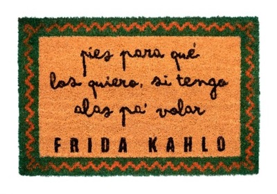 Frida Kahlo - wycieraczka do butów