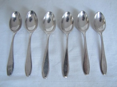 ŁYŻECZKI DO KAWY WSW d. FRAGET HEFRA WZ POZNAŃSKI 6 SZT