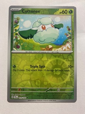 Temporal Forces Reverse 014/162 Cottonee