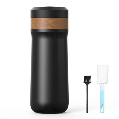 French Press Coffee Maker for Travel 2-Layer